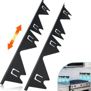Stove Gap Covers Stainless Steel – Adjustable Stove Gap Filler, Heat Resistant & Easy to Clean